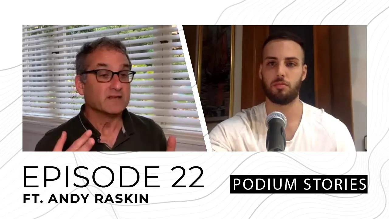 Andy Raskin, Strategic Narrative | Episode 22 | Podium Stories w/ Marti Sanchez