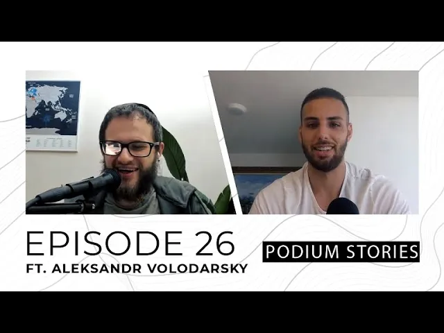 Aleksandr Volodarsky, CEO & Founder @ Lemon.io | Episode 26 | Podium Stories w/ Marti Sanchez