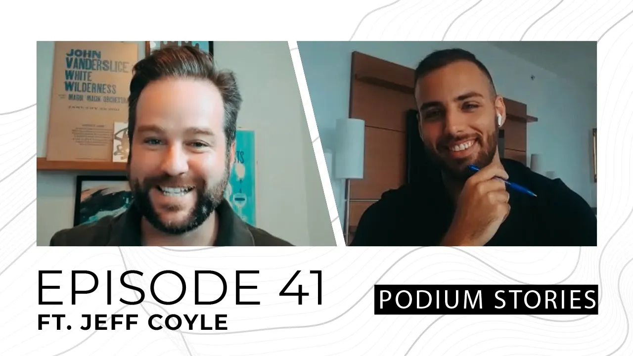Jeff Coyle, Co-founder @ MarketMuse | Episode 41 | Podium Stories