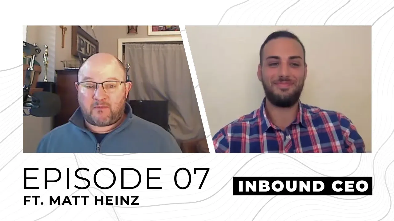 Matt Heinz, President @ Heinz Marketing | Episode 7 | Inbound CEO w/ Marti Sanchez